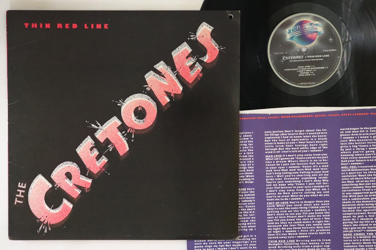 

LP Record CRETONES - Thin Red Line P5 PLANET 1980 US Rock Used