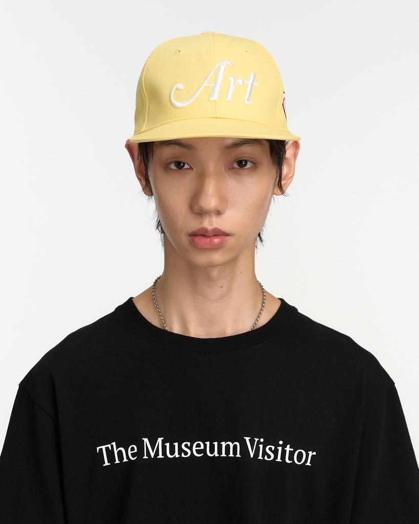 THEMUSEUMVISITOR Art Icon Embroidery Cap (Lemon)