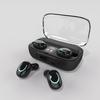 1 Set Wireless Headsets Digital Display Waterproof Delay Free Stereo Surround Stable Transmission Call Function Bluetooth-compatible