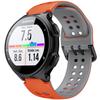Soft Slicone Strap for Garmin Forerunner 230/235/620/630/735XT Two-color Recepalcement Smartwatch Accessories  for Man Woman