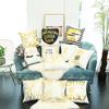 Hot Stamping Pillowcase Home European Classical Print Sofa Cushion Cover Cushion Cover