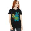 Disney Womens/Ladies Toy Story 4 Ducky And Bunny Distressed Pose Cotton Boyfriend T-Shirt
