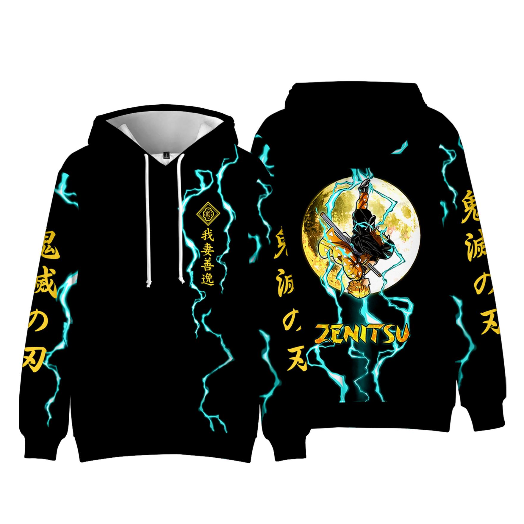 Толстовки с капюшоном из японского аниме «Убийца демонов» — фото 5