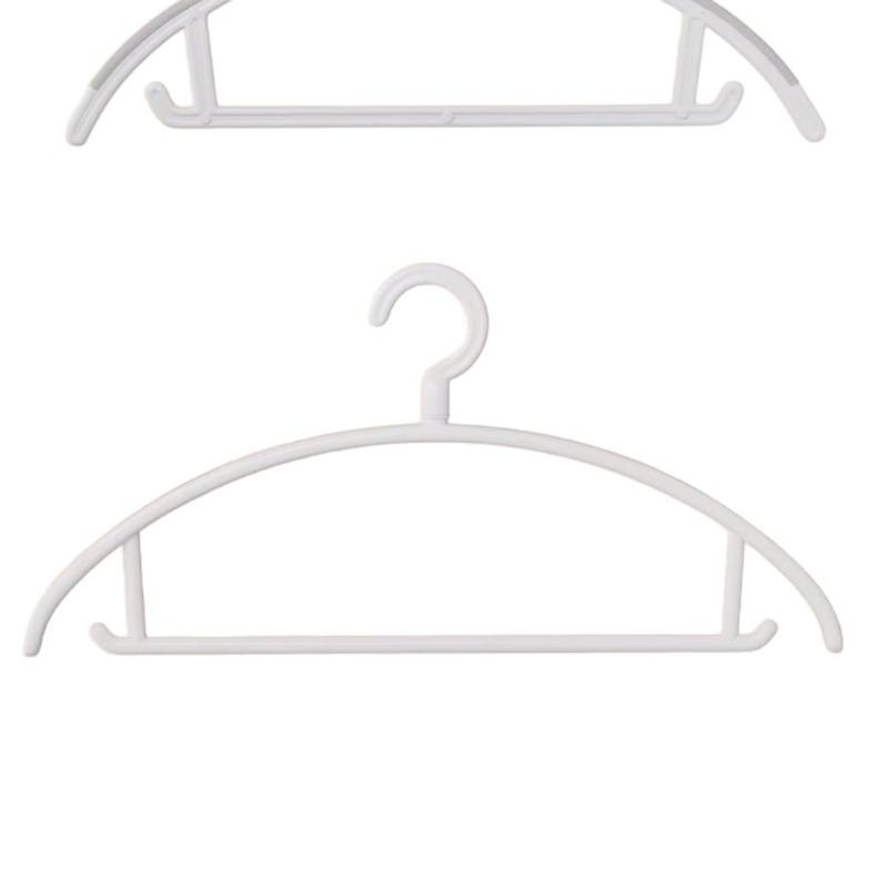 Non Slip No Shoulder Bump Clothes Hanger Household Anti Slip Hanger For Drying Hanging Dormitory Daily Use