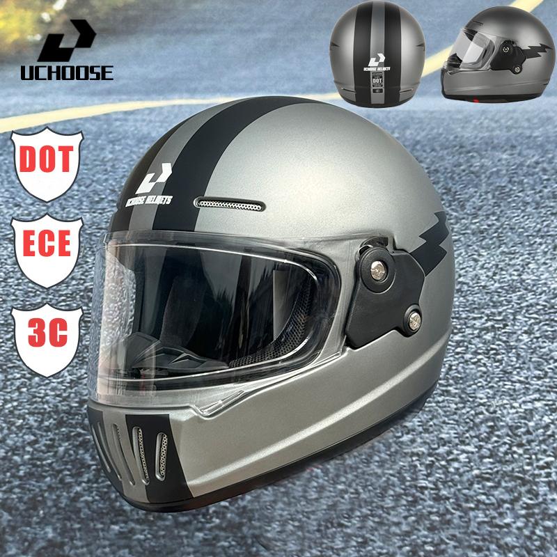 Retro Motorcycle Helmet DOT Certification Open Face Helmet Summer Moto Helmet Capacete De Casco Vintage Casque Vintage motorbike