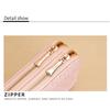 Women's Wallet Long Double Zipper Clutch Multi Function Mobile Phone Coin Purse Card Case Leather Clip High End Dinner Bag