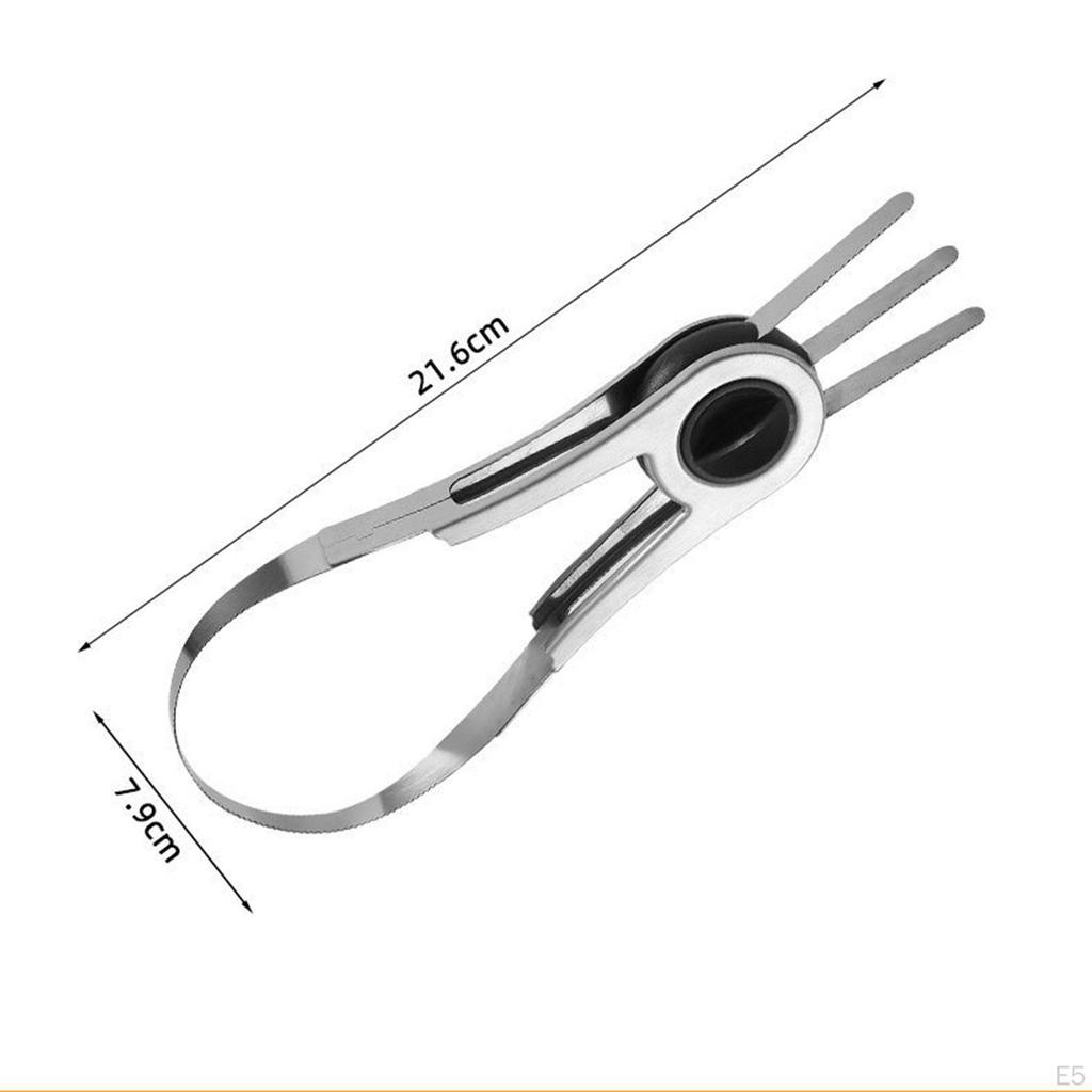 Efficient Mango Slicing Tool with Ergonomic Design