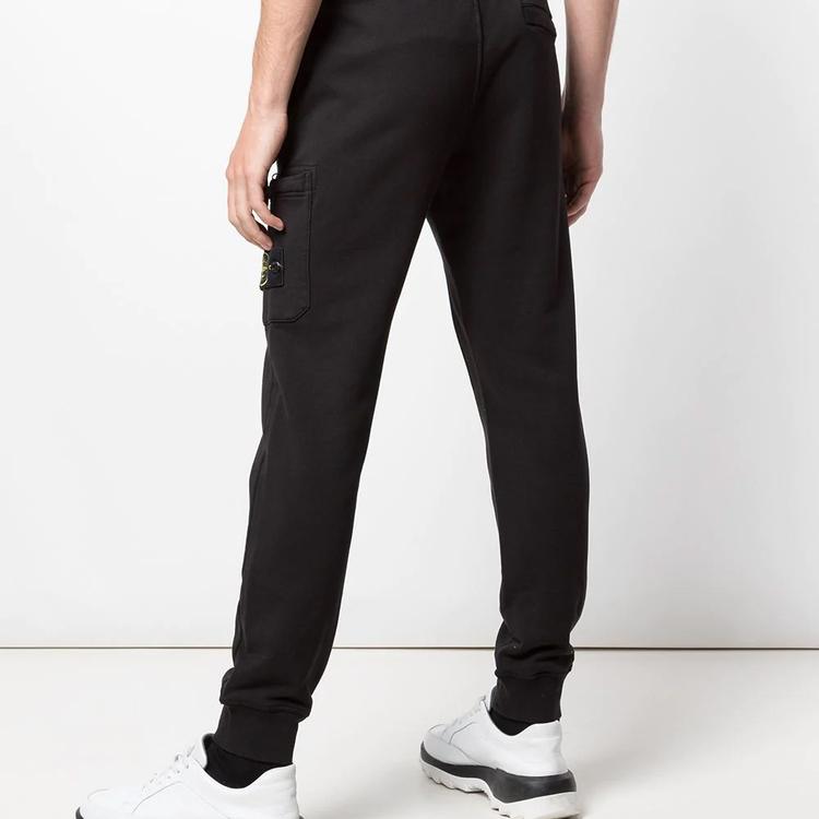 Stone Island Classic Sweatpant Black Men Bottoms 721564551-V0029