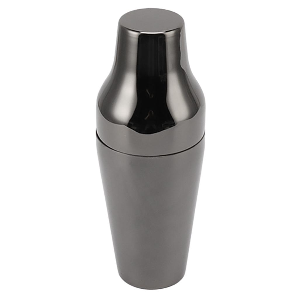 Stainless Steel Drink Shaker French Style 2 Section Martini Mixer Drink Shaker for Bar Home Camping Picnic Dazzling