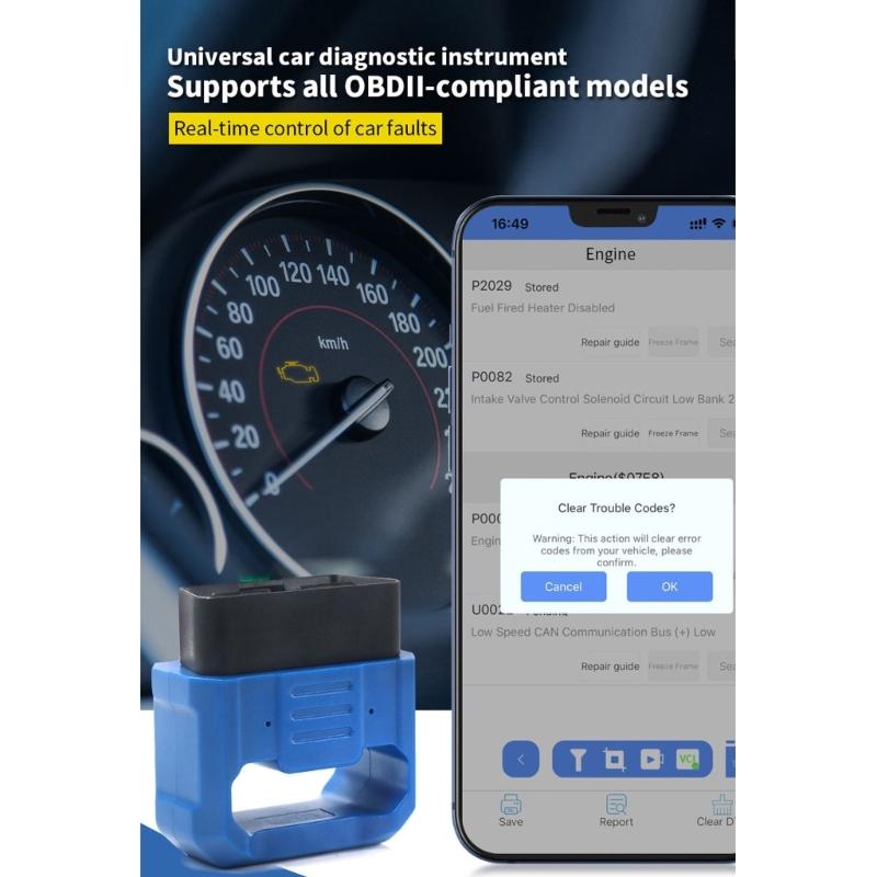 OBD2 Module Bluetooth-Compatible Car Car Diagnostic Interface Scanner Tool