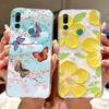 For Huawei Y9 Prime 2019 Case STK-L21 Colorful Flowers Painted Cover Soft Silicone Phone Case For Huawei P Smart Z STK-LX1 Shell