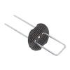 U Shaped Garden Stakes Kits Metal Sod Pins and Gaskets for Ground Cover Galvanized Landscape Staple and Cushions
