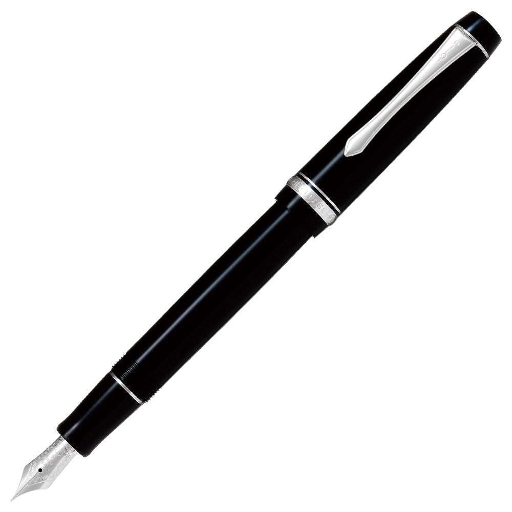 PILOT Custom Heritage 91 Fountain Fine Nib 14K Gold Pen, (F), Black, FKVHN12SRBF, Nib. чёрный