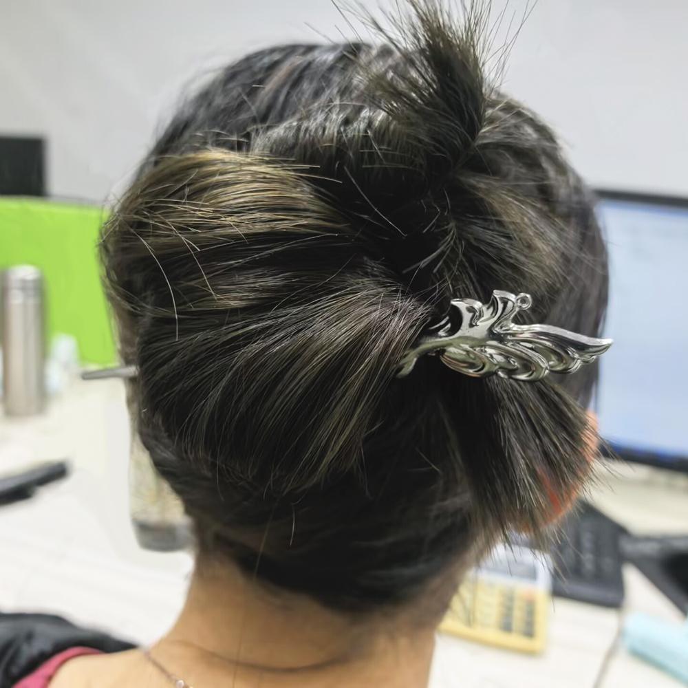 Metal Anime Maomao Same Style Silvery Premium Hair Pin Exclusive Design The Apothecary Diaries Creative Accessories Headwear