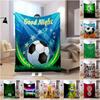 1PC Football Pattern Blanket, All Season Lightweight Home Office Outdoor Nap Multifunctional Blanket