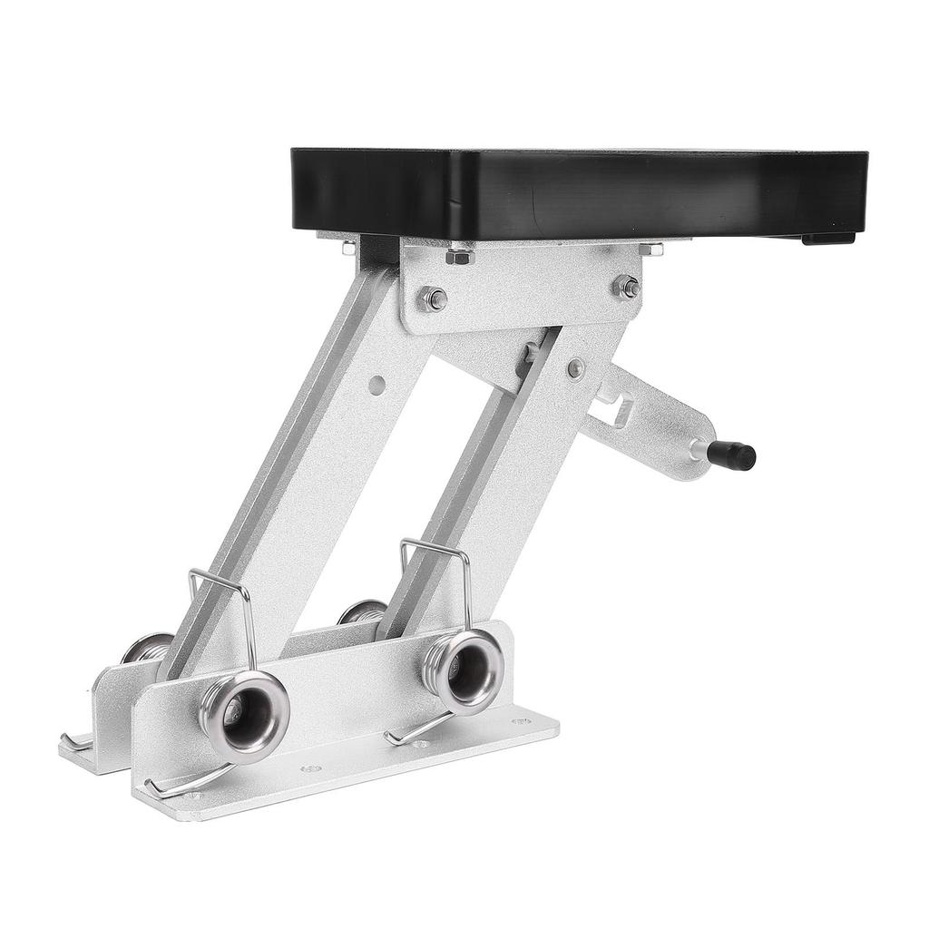 Uchwyt do silnika zaburtowego ze stopu aluminium, wytrzymały uchwyt do silnika morskiego, do silników pomocniczych 2-suwowych od 7,5 do 20 KM