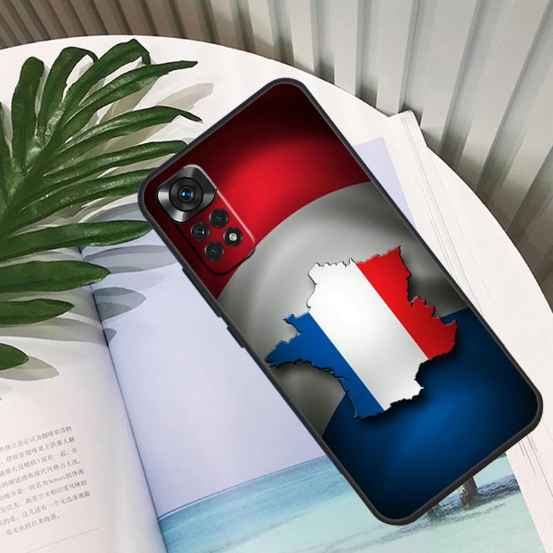 

France Flag Funda For Xiaomi Redmi Note 11 10 12 13 14 15 Pro Plus Case For Redmi 15C 10C 13C 12C 14C 15 Redmi Note 10 Pro