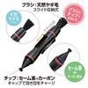 HAKUBA Lens Pen 3 Micro Pro a cleaner for lens (for viewfinders), Black, KMC-LP16B, pen-type all-in-one maintenance.