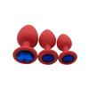 3 Pcs 3 Size Silicone Jeweled Anal Butt Plugs Anal Trainer Toys