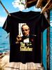 Godfather Movie Graphic Tshirt White Tee with Golden Don ...