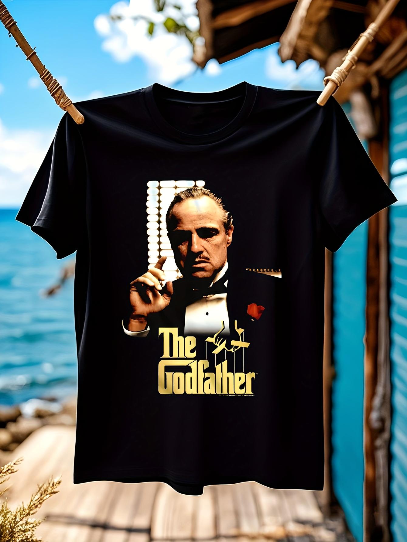Godfather Movie Graphic Tshirt Graphic Tshirt - White Tee... XXXL