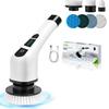 7-in-1 Electric Cleaning Brush Multifunctional Kitchen Bathroom Cleaning Brush Rotary Wireless Electric Spin Cleaning Machine