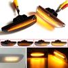 For Volvo XC90 MK1 XC70 V70 MK2 S60 S80 1999-2006 2Pieces Car Led Dynamic Blinker Turn Signal Light Side Marker Indicator Lamp