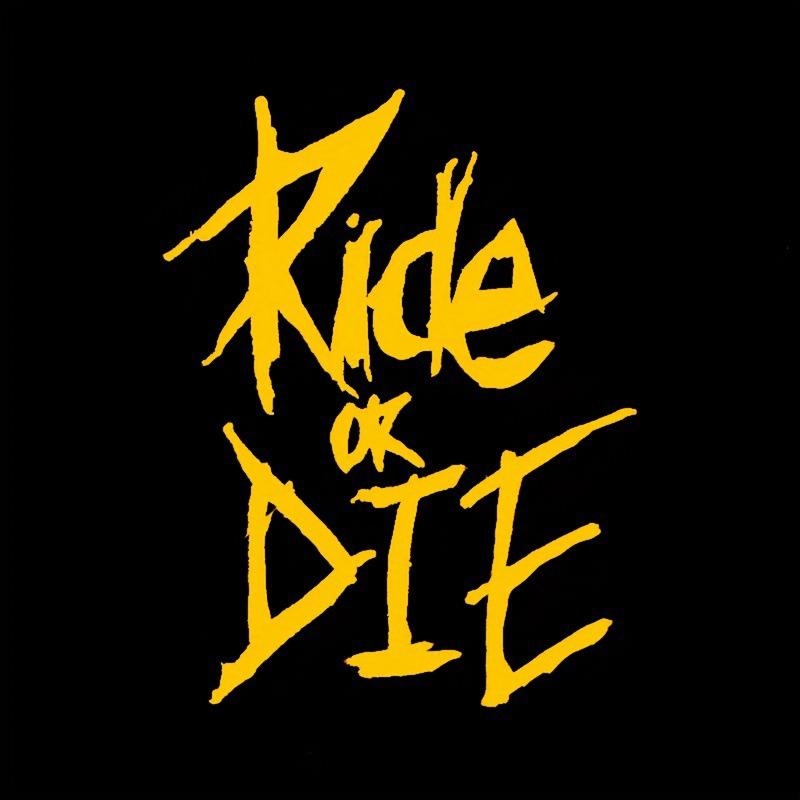Car Stickers Ride Or Die Ride Or Die Reflective Stickers Car Motorcycle Mountain Bike Stickers