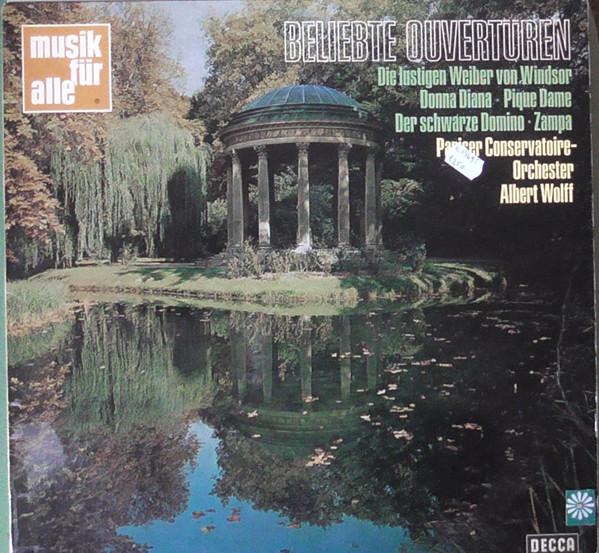 

LP Record ORCHESTRE DE LA SOCIT DES CONCERT Beliebte Ouvertren ND467 Decca UK Classical Used