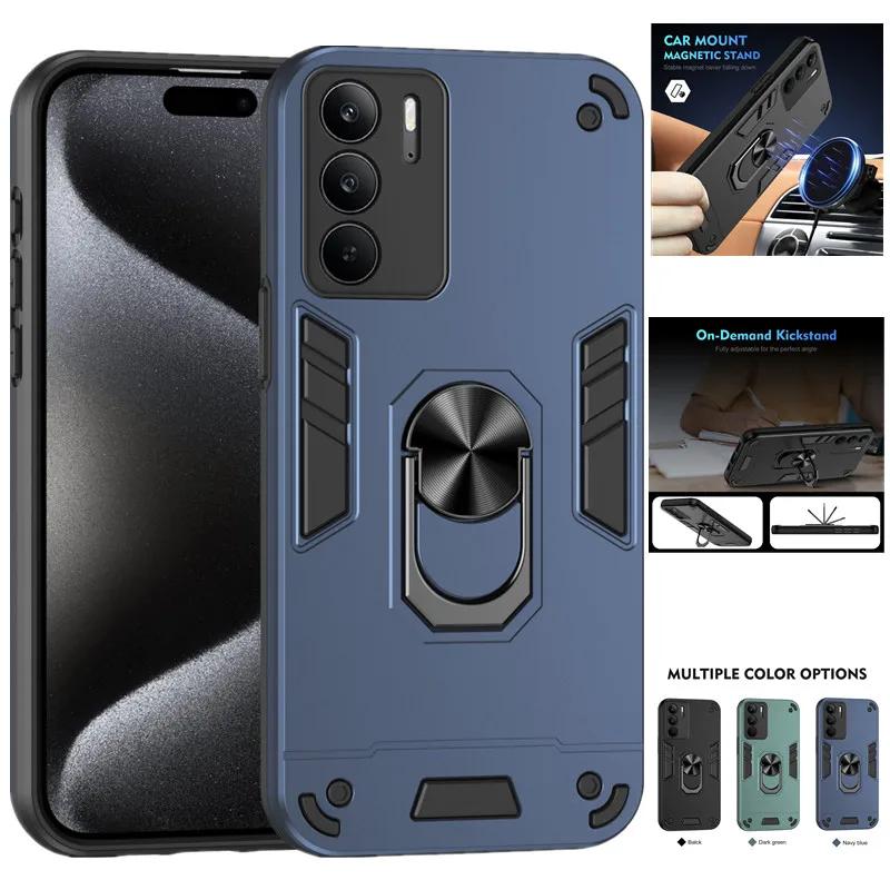 Military Armor Case for Realme C75 4G Protective Cover Shockproof Ring Stand Holder Fundas Coque