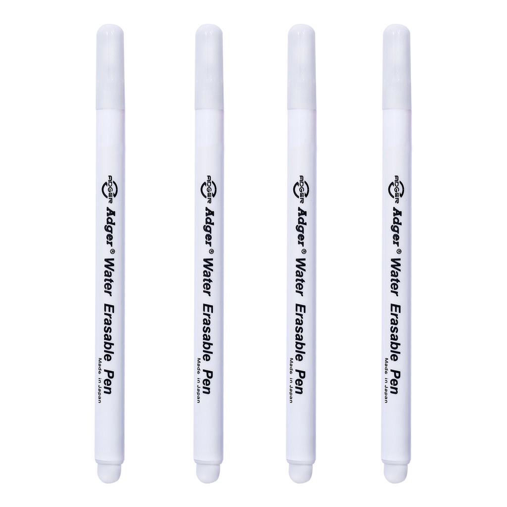 4X Water Erasable Pen Embroidery Cross Stitch Grommet Ink Fabric Marker Washable