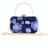 [notunu] Party Bag, Traditional Chinese Style, 2-Way, Embroidered, Retro Clutch Bag, Shoulder Bag, Hanfu, Cheongsam, Wedding, Banquet, Date, Outing,