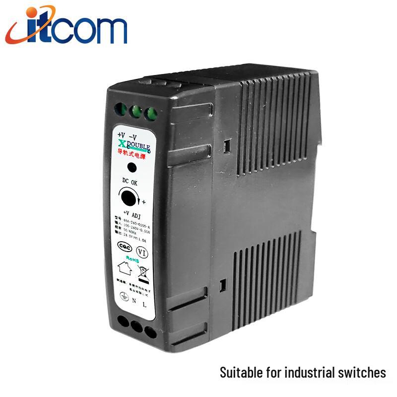 

Промисловий адаптер живлення Itcom 24V 1A для DIN-рейки