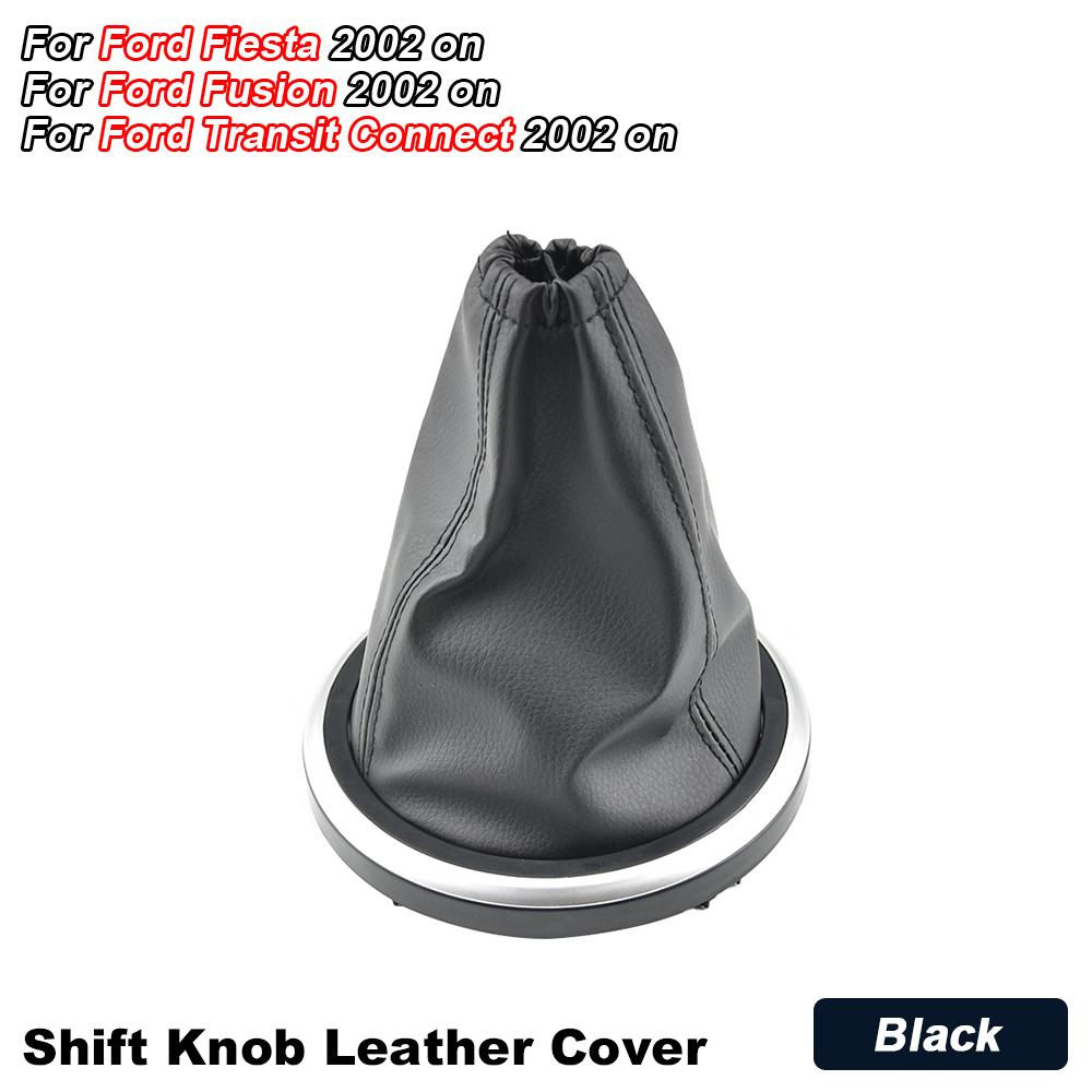 Gear Shift Knob Lever Shifter Handball Gaitor Boot Cover For Ford Fiesta Fusion Transit Connect 2002 2003 2004 2005 2006 2007