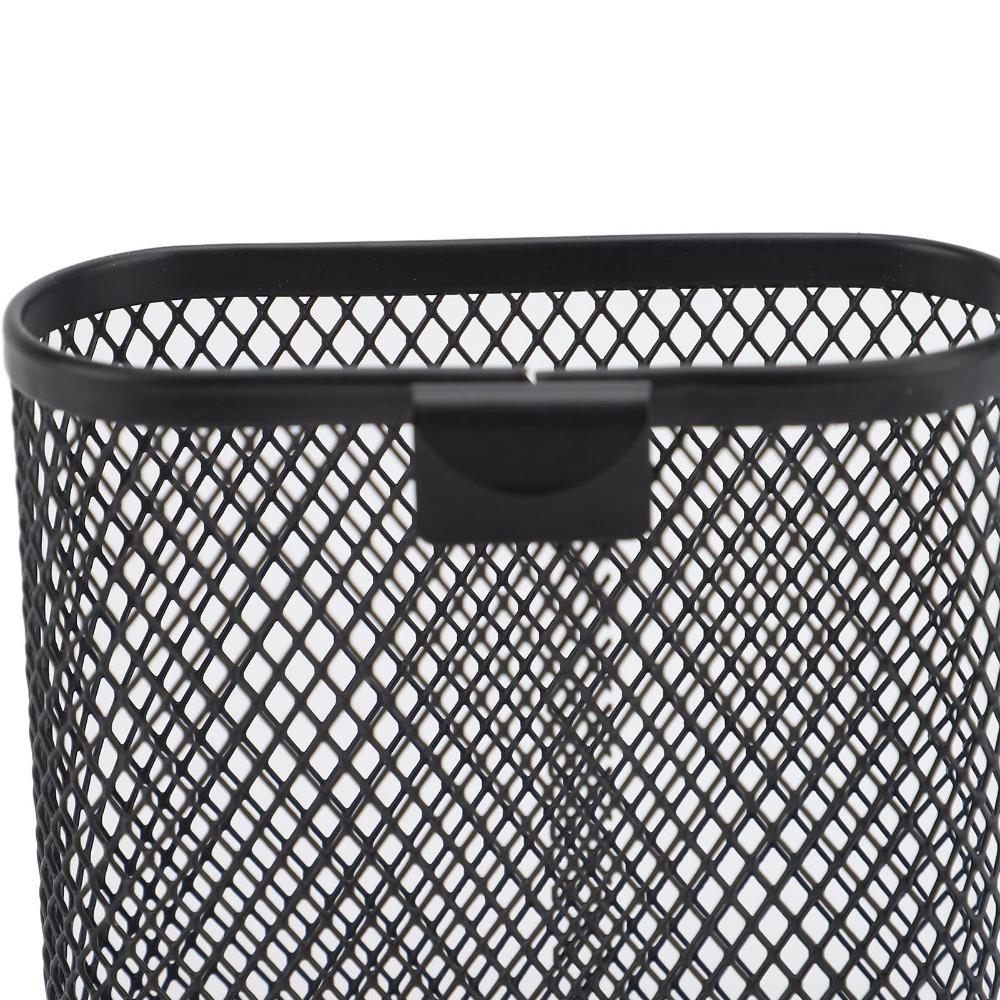 Hook On Style Hanging Pencil Cup Oval Shape Desk Side Pen Organizer Dry Erase Board Use