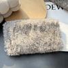Women Handmade Stretch Real Rabbit Fur Scarf Knit Genuine Rex Rabbit Fur Headbands Girls Natural Rabbit Fur Ring Scarves