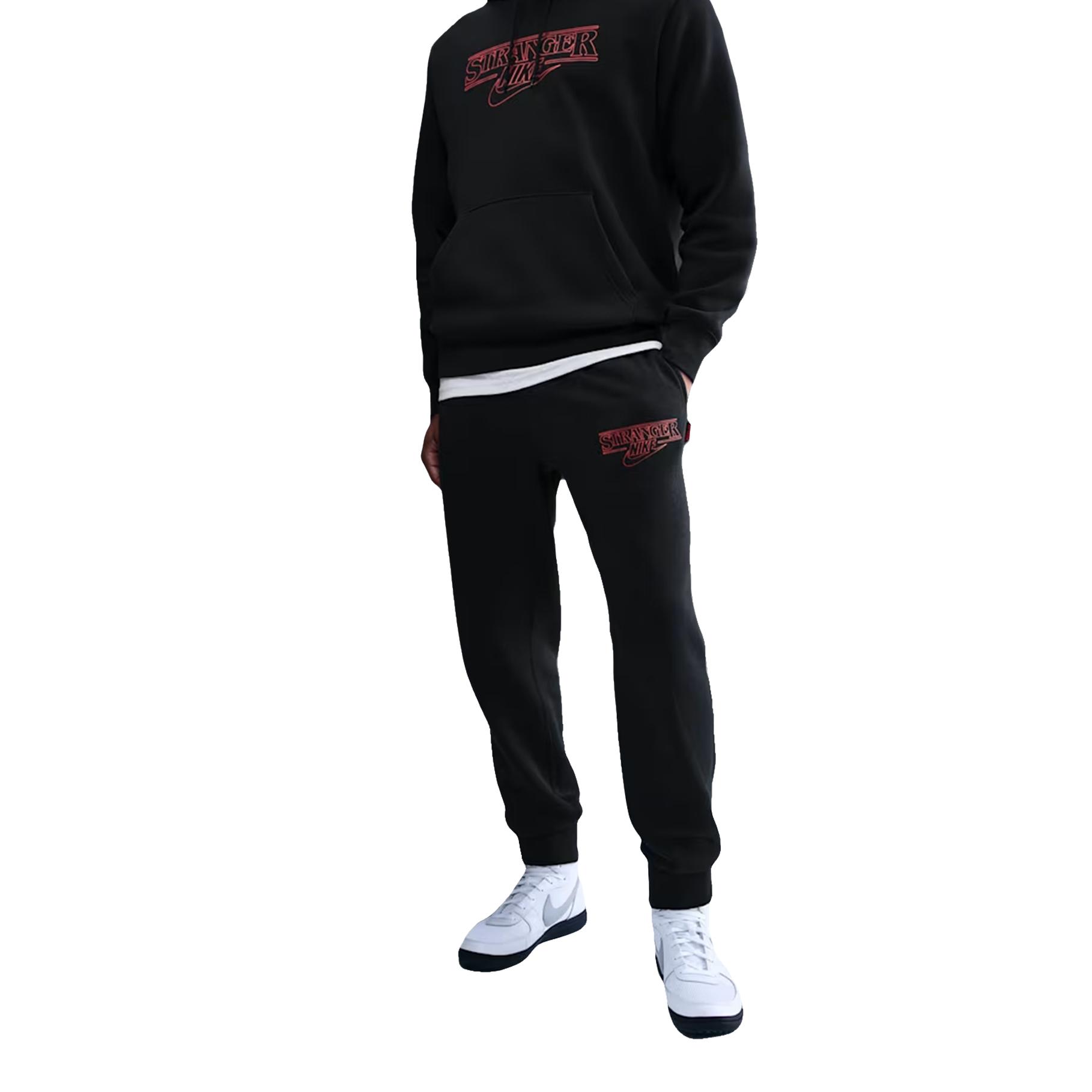 

Nike X Stranger Things Collaboration FW25 Minimalist Comfortable Soft Skin-Friendly Solid Color Sports Pants Unisex pants IF8524-010 S