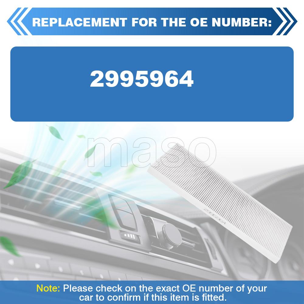 2995964 Truck Air Conditioning Filter Cabin Filter Replacement For Iveco Trucks IVE 2002 2003 2004 2005 2006 2007 2008 2009-2015