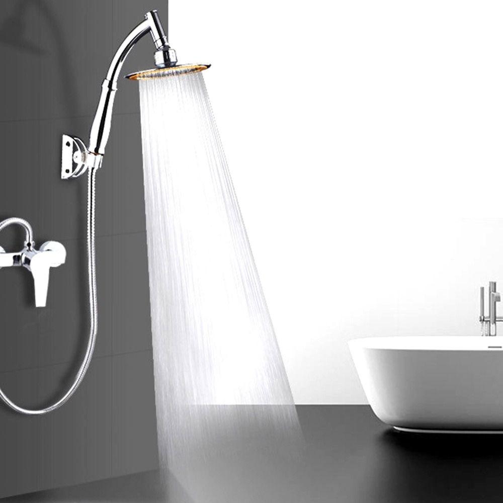 Adjustable Water-saving Sprinkler Round Shape Shower Rainfall Sprayer Bathroom Accessories