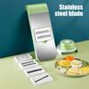 Yousheng Multifunctional Vegetable Cutter with 3/5 Blades Portable Mandoline Slicer Fruits Cheese Shredder Chopper Slicing Tools Kitchen Gadgets