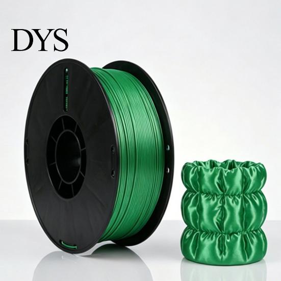 Easy Molding Filament Silk PLA 3D Printer 1.75mm, 1Kg Spool, Low Warping Print for Printing Projects, Neatly Wound Shrinkage