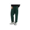 Fila Solid Color Knitted Straight Leg Casual Pants Men Bottoms Night-Shadow-Green F11M418603F-GN