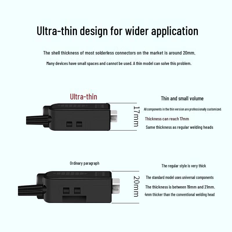 KESIWILAI DB9 Solderless Serial Port Connector