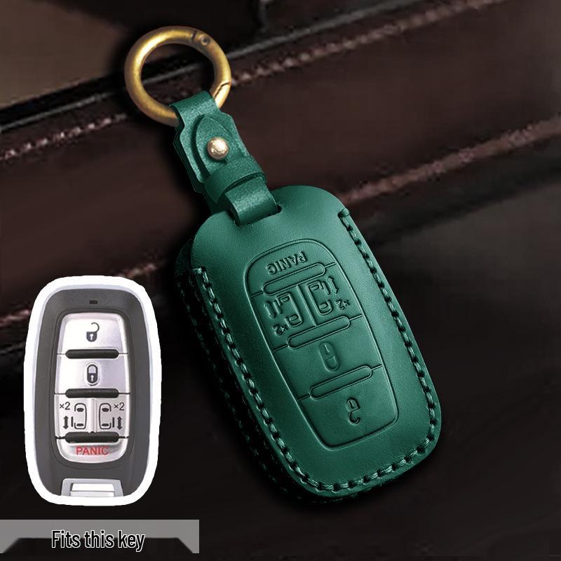 Leather Car Key Cover for Chrysler Grand Voyager