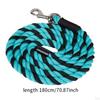 Horse Lead Rope Attachment for Halter Or Harness with Heavy Duty Lunge Line