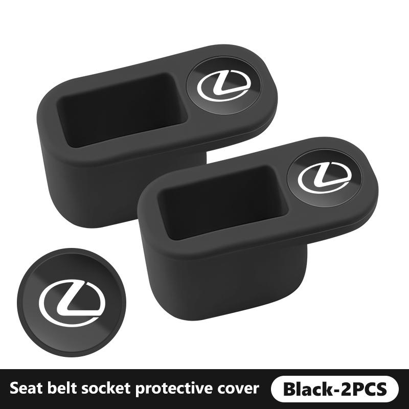 AASB1 For Lexus Car Seat Belt Socket Protective Cover Plug Seat Car Interior Supplies UX250h RX450h RX300 GX470 CT200h RX400h NX300h