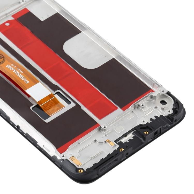 For OPPO A9 (2020)/A11x Grade C LCD Screen and Digitizer Assembly+Frame Replacement Part (without Logo)