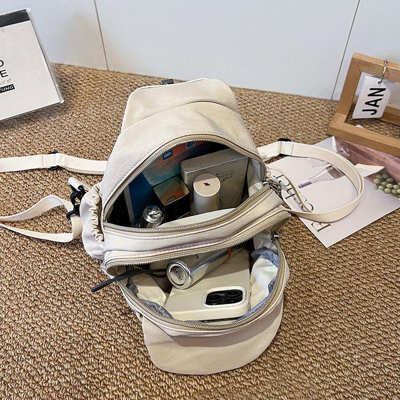Geantă de damă de călătorie și agrement 2025 iarnă geantă messenger de piept rucsac ușor cu dublu scop rucsac de călătorie
