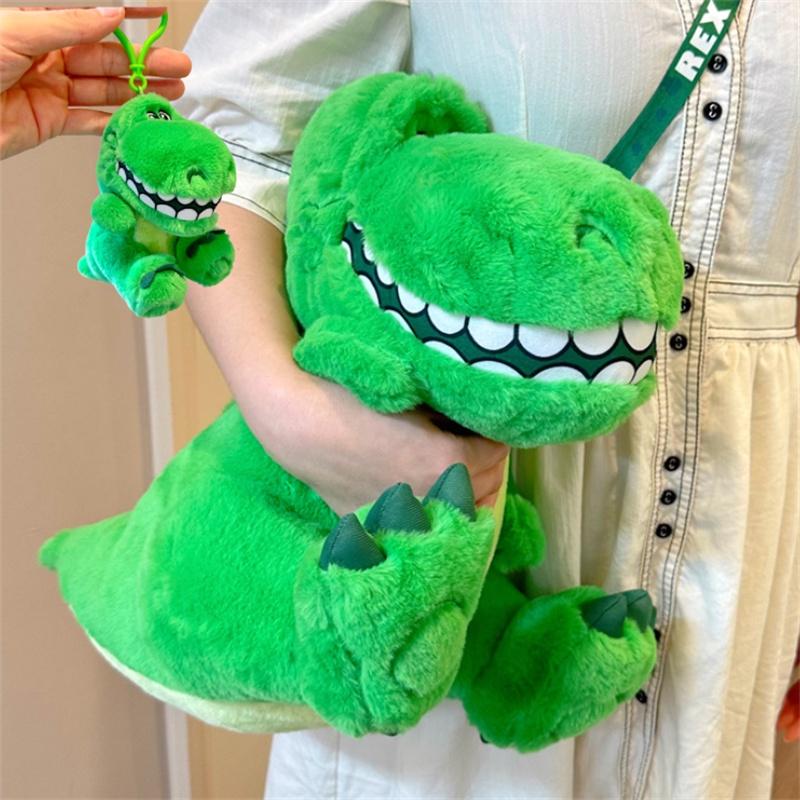 Potdemiel Genuine Disney Toy Story Hug Dragon Plush Toy Bag Pendant Cute Cartoon Doll Hanging Decoration
