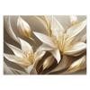 Wallpaper Image Lilies In Gold